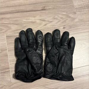 Rothco Black Leather Men's Gloves